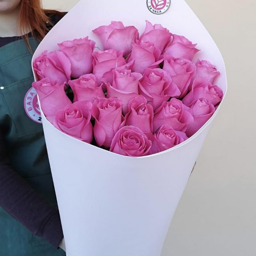 Букеты из розовых роз 70 см (Эквадор) Артикул - 184184