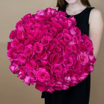 Букеты из розовых роз 40 см (Эквадор) (артикул букета  87262)